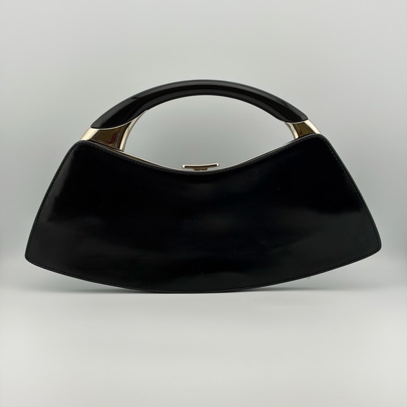 Dior Vintage RARE MINI 2003 Fall Bondage Clutch Limited Edition John Galliano - Picture 4 of 12